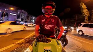 ZX25R CBR250RR MT25 CBR600RR R1 NIGHT RIDE TOWN  PURE SOUND 4K [upl. by Ayad]