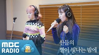 보라  해윤 체리블렛 cherry Bullet  눈사람  산들의 별이 빛나는 밤에 20190206 [upl. by Kelsi]