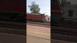 Chennai to Alappuzha Express  WAP 4  indianrailways shortvideo highspeedtrain motivation [upl. by Ydderf893]