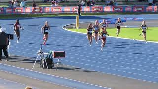 200m U17 Women Final 2024 Australian Championships Adelaide 16 April 2024 [upl. by Ennail]