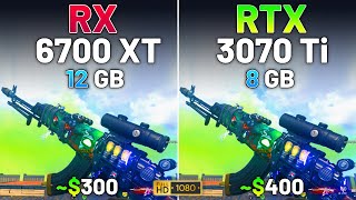 RX 6700 XT vs RTX 3070 Ti  Test in 12 Games in 2024 [upl. by Haelat]