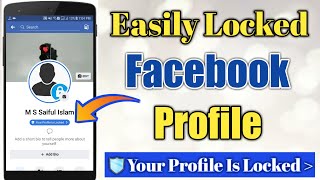 How to Locked Facebook Profile  Facebook Profile is Locked [upl. by Idoux]