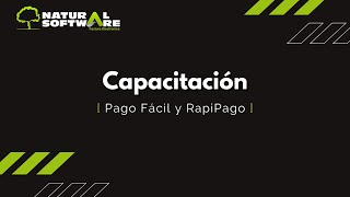 Capacitación Pago Fácil y RapiPago Configuración Factura Multihoja [upl. by Joeann]