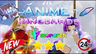 Spending 24 Hours To Get OVERPOWERED In Anime Vanguards [upl. by Stig]