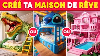 Tu Préfères CONSTRUIS ta MAISON de RÊVE 🏡🌈🏰 Robo Quiz [upl. by Eitsrik954]