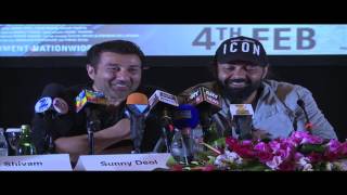 Ghayal Once Again Press Conference in Dubai  Sunny Deol  Bobby Deol  Zee Aflam [upl. by Aisatal]