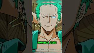 RORONOA ZORO  ONE PIECE ANIME onepiecelatest zoro zorobadass zorovsking paintingtutorial [upl. by Aihsinat24]