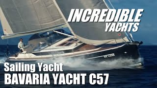 INCREDIBLE YACHTS  BAVARIA YACHT C57  Sailing Yacht yachting boating [upl. by Ingra]