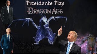 Presidents Play Dragon Age Origins Awakening Part 4  Donald Vs The Queen of the Blackmarsh [upl. by Lraep]