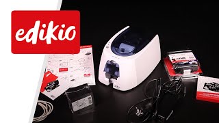 Edikio Access  Full install of the card printer [upl. by Ayaet]