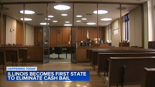 Illinois becomes 1st state to abolish cash bail as PreTrial Fairness Act takes effect [upl. by Aniz]