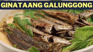 Ginataang Galunggong at Pechay  Pinoy Recipes [upl. by Arbe442]