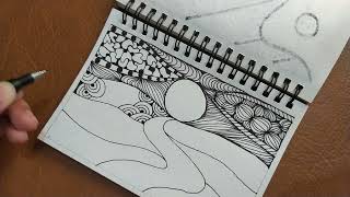 Zentangle Art for Beginners 108 Simple Patterns amp Doodles [upl. by Aehcsrop]