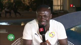 CAN2023  PLATEAU SPECIAL AVEC SADIO MANE GANA GUEYE ET PAPE GUEYE [upl. by Leunamne864]