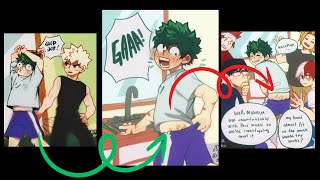 bakudeku  DEKUs the Mystery Mark amp BAKU Slap english comic Dub [upl. by Eirotal357]