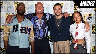 SAN DIEGO COMICCON DWAYNE JOHNSON Y EL ELENCO DE BLACK ADAM NOS CUENTA TODO DE LA PELÍCULA [upl. by Cesaria]