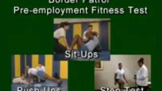 Border Patrol Agent  Fitness Exam Video [upl. by Nyrraf437]