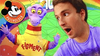 Figment FAILURE at Epcot Annual Passholder Month  Disney World [upl. by Odicalp]