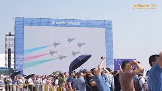 Unilumins Displays Excitingly Assisted the 15th Airshow China [upl. by Faythe735]