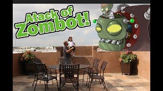 PlantsVsZombies T1 C3 zombot atack  Plantas Vs Zombis  Plants Vs Zombies PlantsVsZombies [upl. by Ahar]