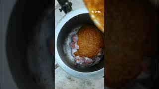 LAAL MAAS RAJASTHANI LAAL MAAS LAAL MAAS MUTTON shorts cooking [upl. by Iram]