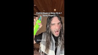 that 3 day wear test tho🤯🤯 GarnierUSA Fructis Sleek amp Shine 10in1 Multitasking LeaveIn Spray [upl. by Mariann5]