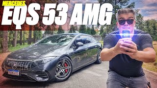 MercedesAMG EQS 53  ESQUEÇA TUDO SOBRE CARROS ELÉTRICOS TÁ AQUI O MELHOR MAS VALE R 15 MILHÃO [upl. by Suzetta]