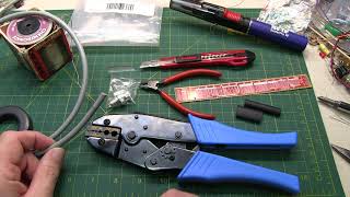 377 How to install a crimpon BNC connector to RG8X coax cable [upl. by Antipus]