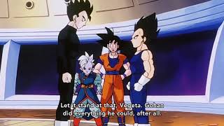 Vegeta Threatens To Kill Supreme Kai Japanese YouTube [upl. by Yllet489]