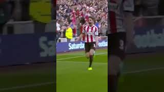 Fabio Borinis matchwinning ROCKET vs Newcastle United football sunderland safc premierleague [upl. by Januisz]