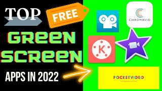 Top Green Screen Apps【2022】 [upl. by Muirhead]