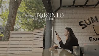 toronto vlog  finding meaning in the simple ordinary moments of life [upl. by Enirual]