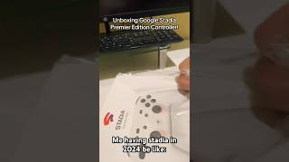 Unboxing a Google Stadia Controller in 2024 be like google stadia shorts unboxing [upl. by Alvina]