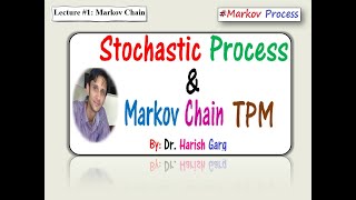 Lecture 1 Stochastic process and Markov Chain Model  Transition Probability Matrix TPM [upl. by Suirtemed]