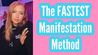 the FASTEST manifestation method [upl. by Carberry]