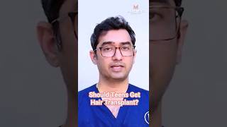 Teenage Hair Loss  Hair Transplant in 20s  Dr Malay Mehta [upl. by Cressler970]