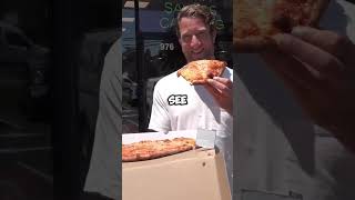 DAVE PORTNOY TRIES THE OLDEST PIZZA AROUND🤯food daveportnoy funny pizza content fun nycpizza [upl. by Hasen]