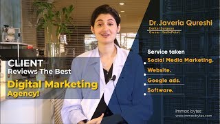 Top Digital Marketing Agency in Karachi Pakistan  Client Reviews  Dr Javeria Qureshi [upl. by Biegel]