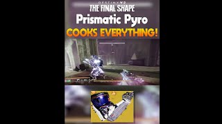 This NEW PRISMATIC PYROGALE Titan Build COOKS EVERYTHING RIGHT NOW shorts destiny2 d2 [upl. by Aznaed142]