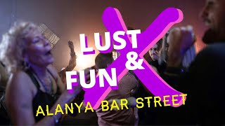 🐇 Alanya walking tour Nightlife in Alanya and Alanya Bar Street [upl. by Calysta]