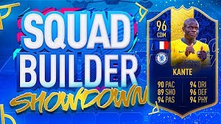 FIFA 19 SQUAD BUILDER SHOWDOWN TEAM OF THE YEAR KANTE VS ITANI The Ultimate Fifa Series Finale [upl. by Marian505]