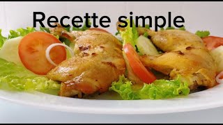 RECETTE VOICI COMMENT REUSSIR DES CUISSES DE POULET SUCCULENTES A LA MOUTARDE [upl. by Hara509]