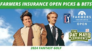 2024 Farmers Insurance Open Picks Bets Preview One and Done  American Express Recap  Golf Picks [upl. by Rodney]