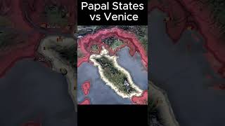 Papal States vs Venice hoi4 history ww [upl. by Aisset]