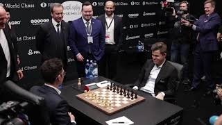 Woody Harrelson⁩ plays quota jokequot at World Chess Championship [upl. by Lladnor]