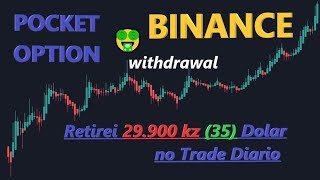 How to WITHDRAWAL from POCKET OPTION to BINANCE [upl. by Uok]