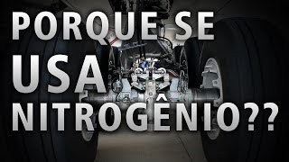 PORQUE É USADO NITROGÊNIO NOS PNEUS DE AVIÕES [upl. by Haig17]