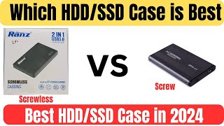 Best and Cheap HDDSSD External Enclosure  Sirf Rs100 Me best HDDSSD External Case [upl. by Dannye893]