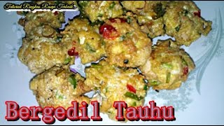 Bergedil Tauhu Cara Ringkas Mudah  Bergedil Tauhu Senang amp Sedap  Homemade recipe [upl. by Arihppas674]