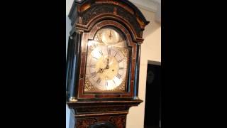 antique clock striking and ticking [upl. by Casandra]